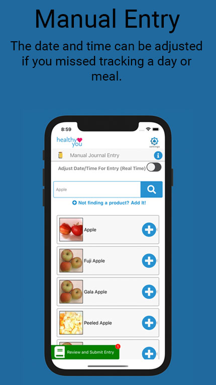 App Manual Entry img